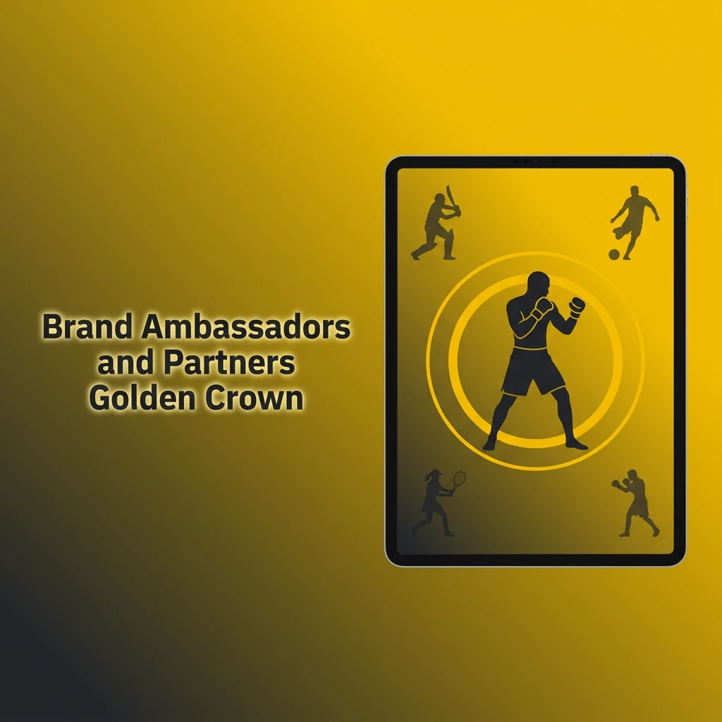 Golden Crown brand ambassadors and industry partners, including top software developers and secure payment gateways.