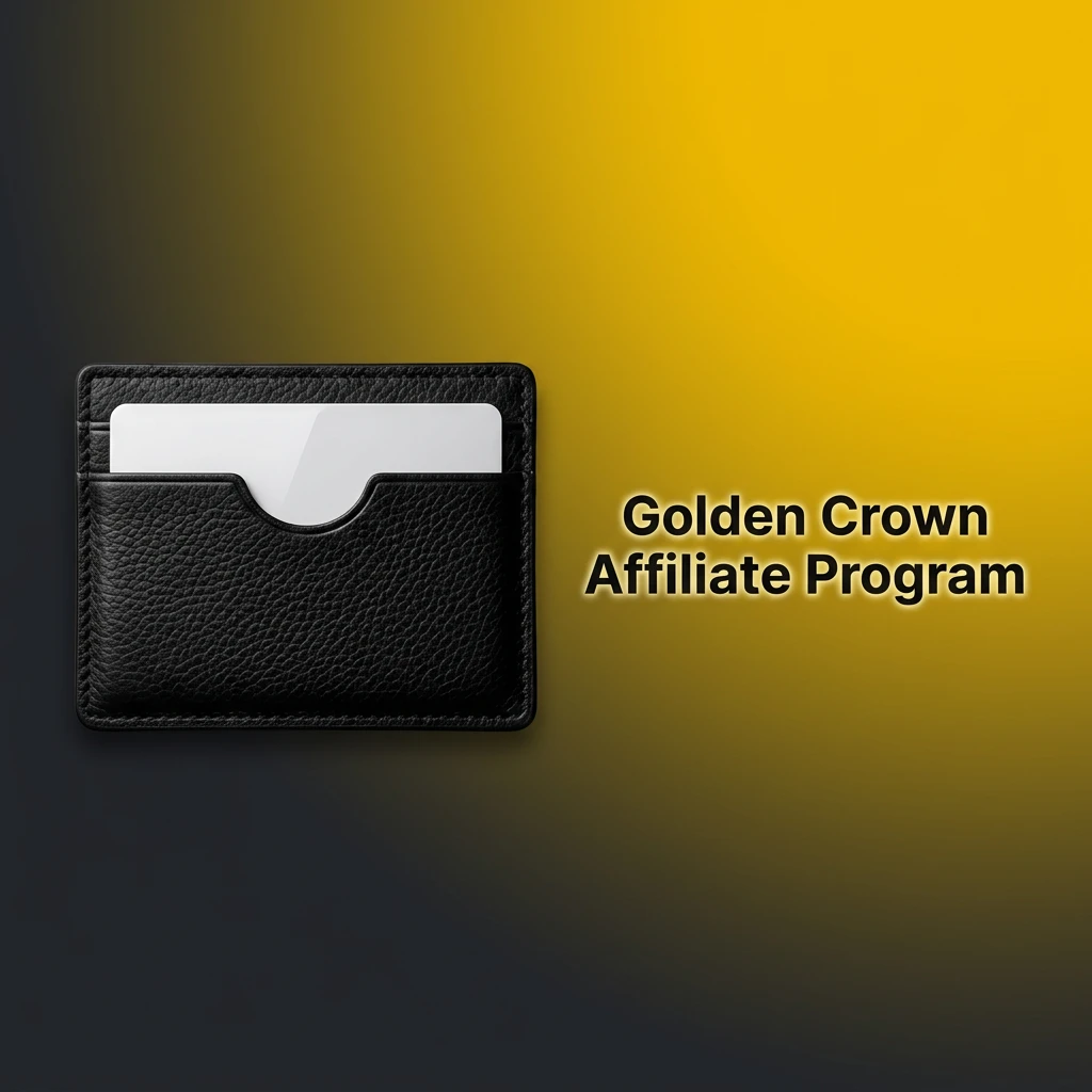 Golden Crown Affiliate Program: Maximize earnings with high revenue shares, fast payouts, and analytics for partners.