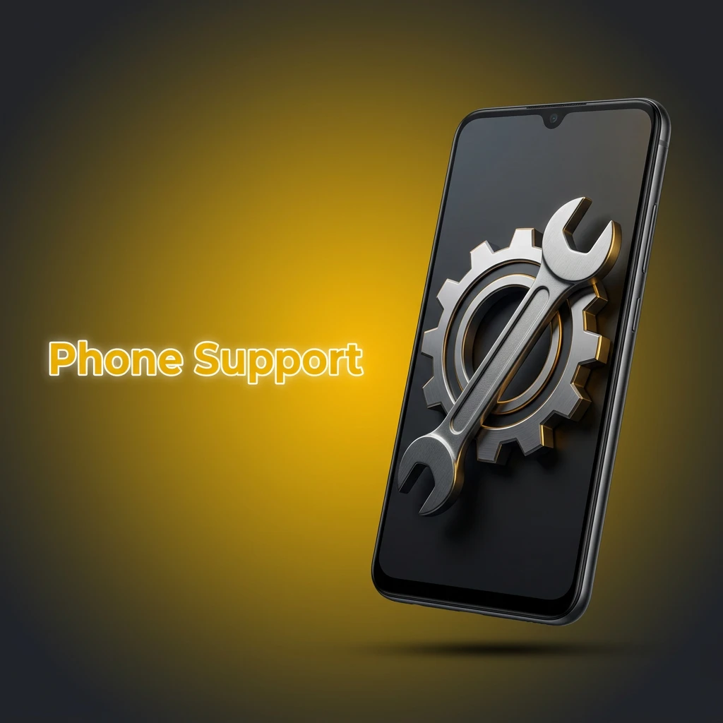 Golden Crown 24/7 phone support helpline connecting users to live agents for immediate problem resolution.
