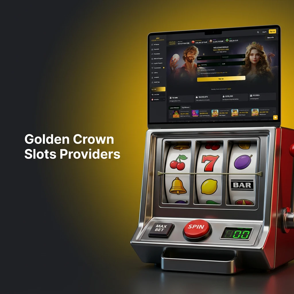 List of 85+ Golden Crown slots providers, including Pragmatic Play, Play'n GO, NetEnt, and BGaming.