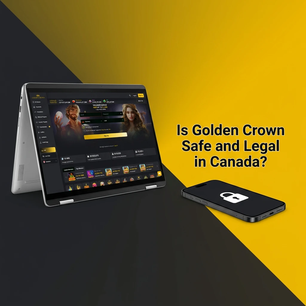 Golden Crown is a safe and legal entertainment hub in Canada, backed by a Curacao license and SSL encryption.