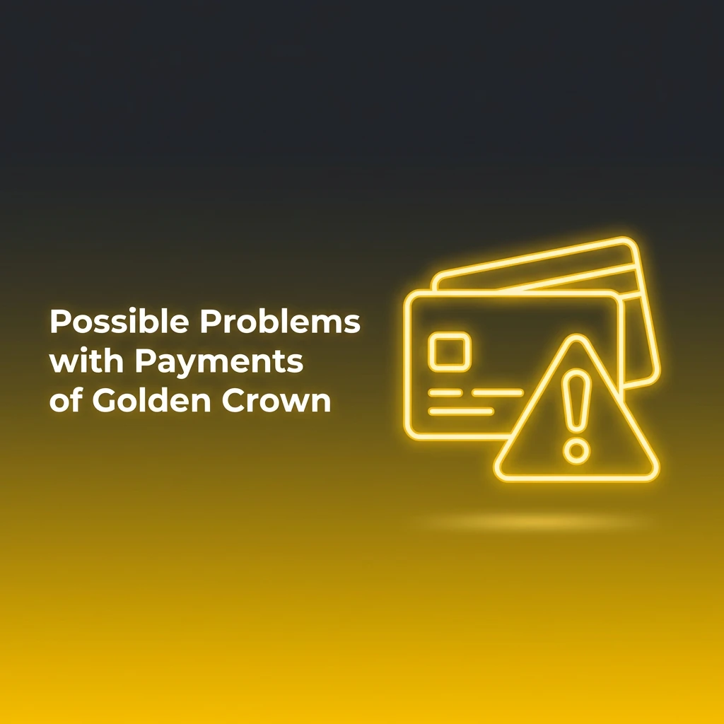 Solving Golden Crown payment issues: declined cards, delayed withdrawals, missing crypto, and uncredited bonuses.